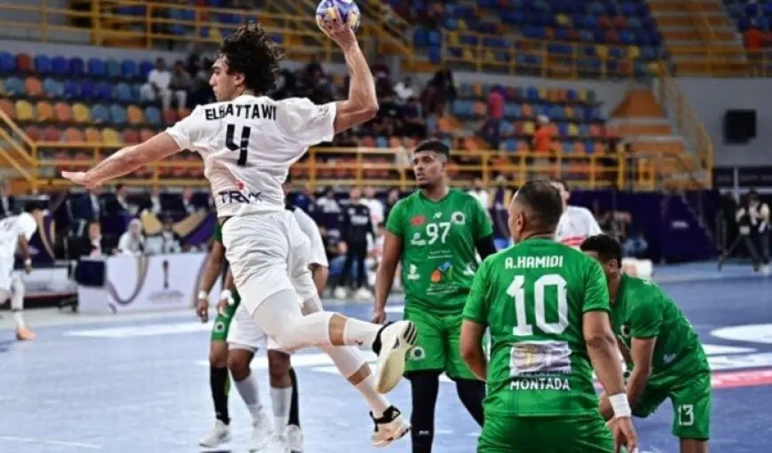 الزمالك يتفوق على منتدى درب السلطان المغربي في كأس العالم للأندية لكرة اليد