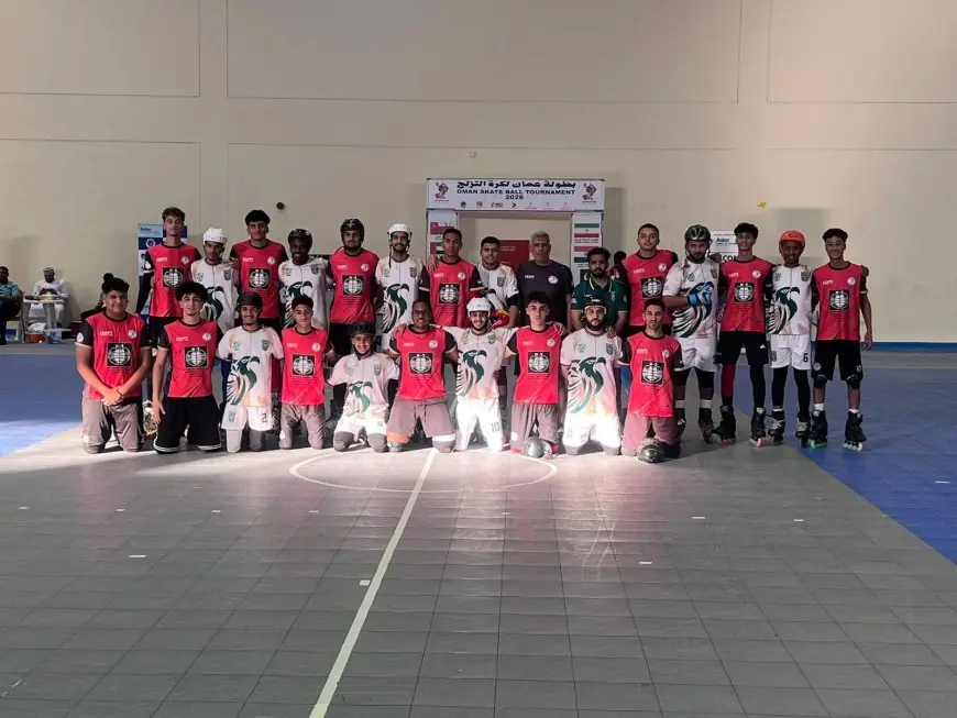 منتخب مصر للاسكيت بول يتوج بلقب بطولة كأس عمان الدولية للتزلج