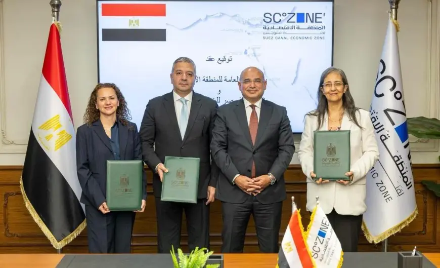 توقيع عقد مشروع نافذ مصر في ميناء السخنة باستثمارات تفوق مليار جنيه