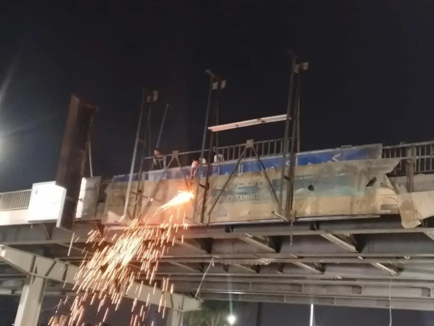 محافظ القاهرة يعلن انطلاق صيانة وتحديث كوبرى الفنجرى باتجاه حدائق القبة