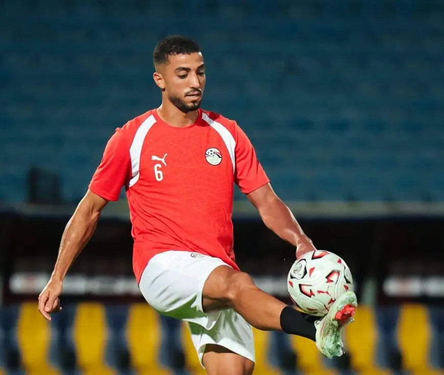 إصابة محمد عبد المنعم تبعده عن معسكر منتخب مصر في مواجهة جنوب السودان بسبب حالة الملعب