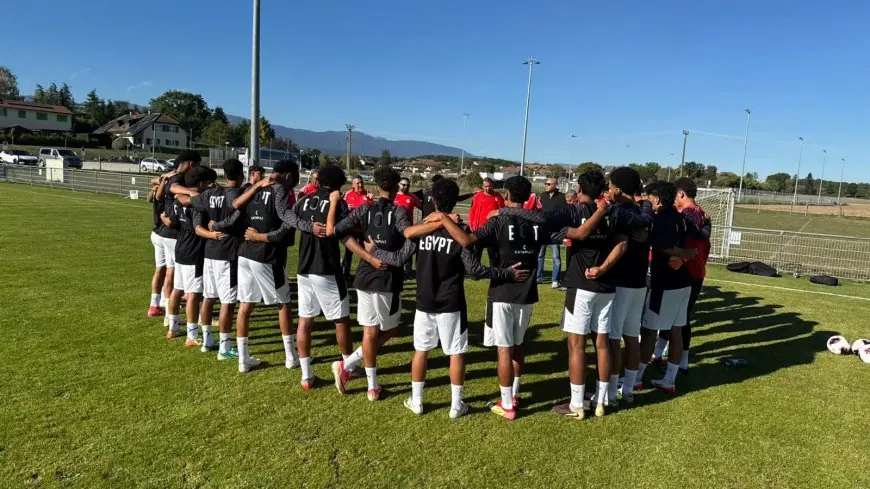 هزيمة منتخب الناشئين أمام إنجلترا في بطولة الصداقة الدولية