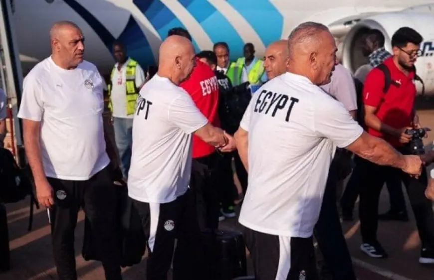 منتخب مصر يصل إلى جوبا تحضيرًا لمواجهة جنوب السودان في تصفيات أمم إفريقيا