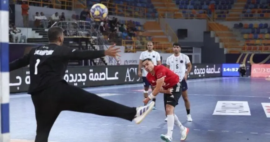 الأهلي يحقق انتصاراً ساحقاً على برقان الكويتي بنتيجة 35-17 في بطولة العالم للأندية لكرة اليد
