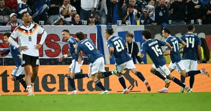 زلزال في دوري الأمم: اليونان تفاجئ ألمانيا وكلوب بفوز تاريخي