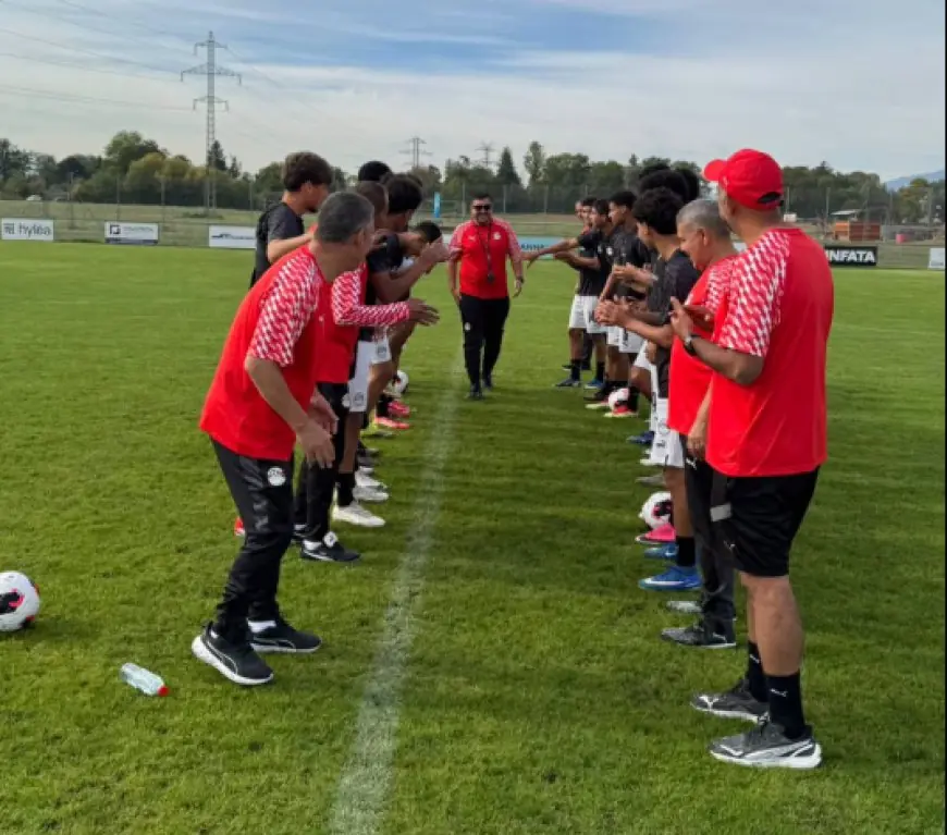 منتخب الناشئين ينهي تدريباته استعدادًا لمواجهة حاسمة ضد كولومبيا في كأس الصداقة