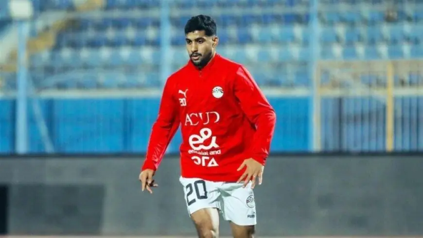 إبراهيم عادل يسجل الهدف الثالث لمنتخب مصر في مرمى جنوب السودان «فيديو»