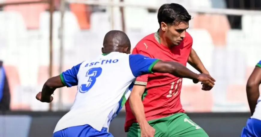 المغرب يتجاوز دفاعات ليسوتو بهدفين من دياز وأوناحي في مباراة مثيرة