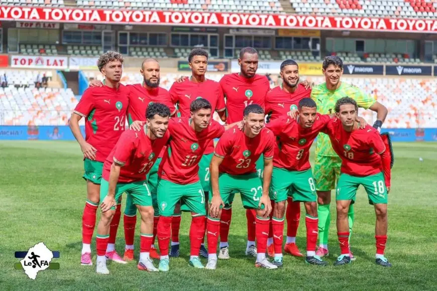 المنتخب المغربي يتألق بفوز ساحق على ليسوتو ويتصدر مجموعته في تصفيات كأس أمم أفريقيا