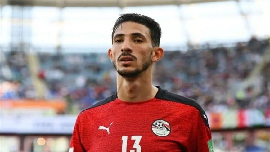 إصابة أحمد فتوح بكدمة في الفخذ خلال مباراة منتخب مصر ضد جنوب السودان