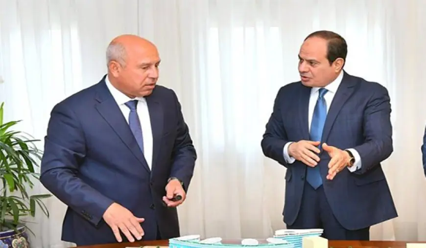 الرئيس السيسي يستعد لافتتاح ميناء السخنة قريبا كما أعلن كامل الوزير
