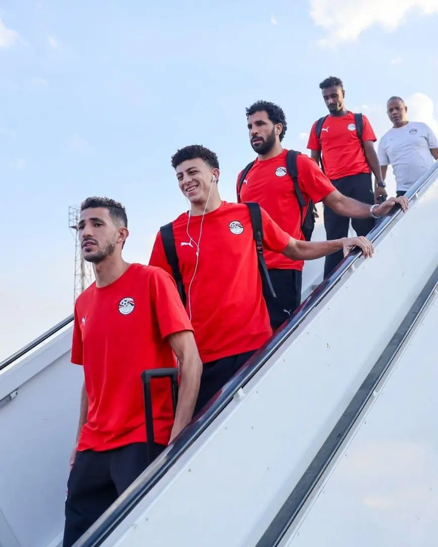 وصول بعثة منتخب مصر إلى مطار القاهرة واستعداد اللاعبين للتدريبات غدًا
