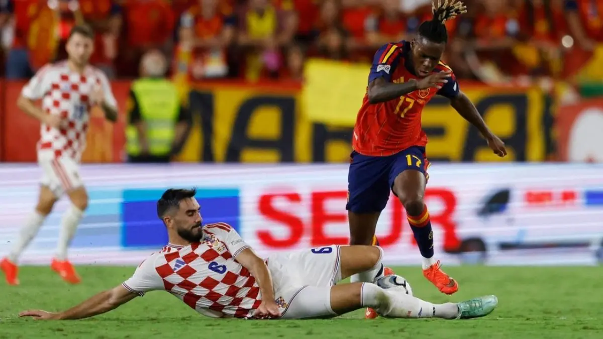 نيكو ويليامز ينهي تدريبات إسبانيا مبكرًا بسبب إصابة في الفخذ