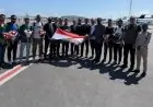 وصول البحارة المصريين إلى مقديشيو استعداداً للسفر إلى القاهرة برفقة السفير المصري