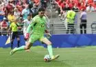 أحمد عادل عبد المنعم يؤيد مصطفى شوبير بعد خطأ في مباراة جنوب إفريقيا