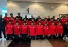 عودة بعثة منتخب الناشئين إلى القاهرة بعد مشاركتهم المميزة في بطولة الصداقة بسويسرا