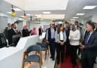 وزيرة التنمية المحلية ومحافظ الوادي الجديد تفتتحان مركزاً تكنولوجياً متطوراً في الوادي الجديد