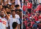 حشود جماهير الأهلي والزمالك تغزو استاد القاهرة استعداداً للقمة المرتقبة