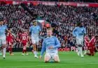 مانشستر سيتي يحقق فوزاً ساحقاً على ليفربول بثلاثة أهداف في أنفيلد بالدوري الإنجليزي «فيديو»