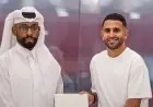 النجم الجزائري رياض محرز يلتحق بصفوف الشمال القطري لتعزيز القوة الهجومية