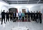 بعثة الزمالك تحتفل بالفوز على الجيش الرواندي وتلبي دعوة السفيرة المصرية