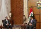 وزير الخارجية يبحث تعزيز الشراكة والتعاون مع رئيس الوزراء العراقي لدعم الاستقرار الإقليمي