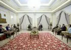 وزير الخارجية يجتمع مع محمد شياع السوداني وقائد ائتلاف الإعمار والتنمية لتعزيز التعاون والتطوير