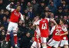 أرسنال ينتصر على إيفرتون بفضل دفاعه ويتقاسم صدارة الدوري مع مانشستر سيتي