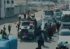 الهلال الأحمر المصري يرسل 280 شاحنة دقيق وسلال غذائية لدعم مخابز غزة