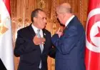 لقاء بين وزير الخارجية ونظيره التونسي خلال اجتماع آلية الجوار الثلاثية بشأن ليبيا