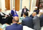 مفتي الجمهورية يلتقي بالنائب محمد أبو العينين لتعزيز التعاون المشترک