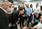 طفلة تطلب نظارة طبية ومدبولي يستجيب خلال جولة في السويس