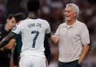 عودة فينيسيوس تشعل أجواء التوتر في ريال مدريد وتثير قلق مورينيو