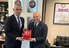 رئيس الاتحاد التركي يلتقي أبو ريدة لبحث تعزيز التعاون الرياضي المشترك