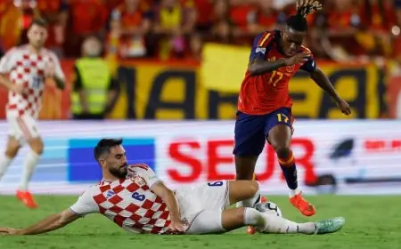نيكو ويليامز ينهي تدريبات إسبانيا مبكرًا بسبب إصابة في الفخذ
