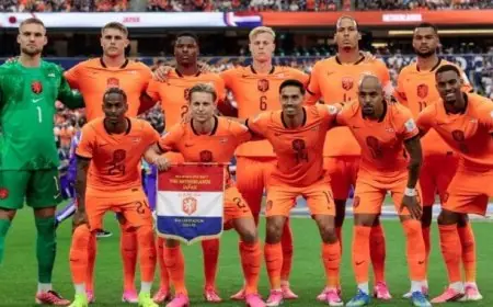 تشكيل منتخب هولندا لمواجهة اليونان في دوري الأمم الأوروبية.. «فان دايك» أساسيًا