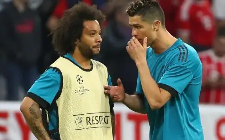 مارسيلو يدعم رونالدو ومنتخب البرتغال يخسر مليون متابع