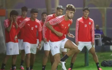 منتخب الشباب المصري ينهي تحضيراته لملاقاة المغرب في تصفيات أمم إفريقيا