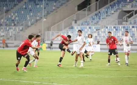 موعد مباراة مصر والمغرب في تصفيات أمم أفريقيا للشباب والقنوات الناقلة له