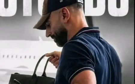 وصول محمد صلاح إلى تركيا بعد تغيبه عن مباراة جنوب إفريقيا الودية