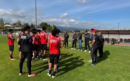 منتخب الناشئين يختتم استعداداته الحماسية لمواجهة كندا في نهائي دورة الصداقة