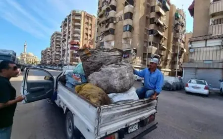 بورسعيد تكثف جهودها لمكافحة ظاهرة النباشين وفارزي القمامة ومصادرة المضبوطات