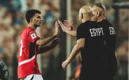 عبد الله عمر يعتبر مواجهة جنوب أفريقيا اختباراً حقيقياً جديداً لحسام حسن