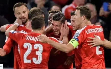 سويسرا تتغلب على سلوفينيا 2-1 في دوري الأمم الأوروبية 2026-2027