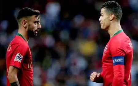 برونو فرنانديز يوضح تفاصيل أزمة رونالدو: لا يوجد انقسام في صفوف منتخب البرتغال