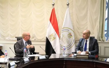 وزير التعليم يناقش تعزيز التعاون مع وفد الوكالة الألمانية GIZ لتعزيز الشراكات التعليمية