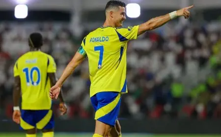 رونالدو يقترب من تحقيق الهدف الألف مع النصر وينسى أزمة البرتغال