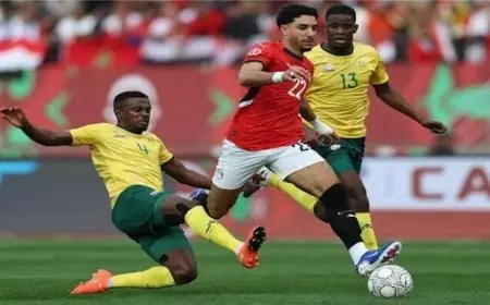 بث مباشر لمباراة مصر وجنوب إفريقيا الودية