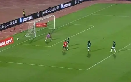 التعادل بدون أهداف يسيطر على الشوط الأول بين مصر وجنوب إفريقيا