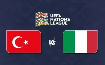 موعد مباراة إيطاليا وتركيا في دوري الأمم الأوروبية والقنوات الناقلة